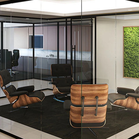 vach kinh di dong khong khung doorfold