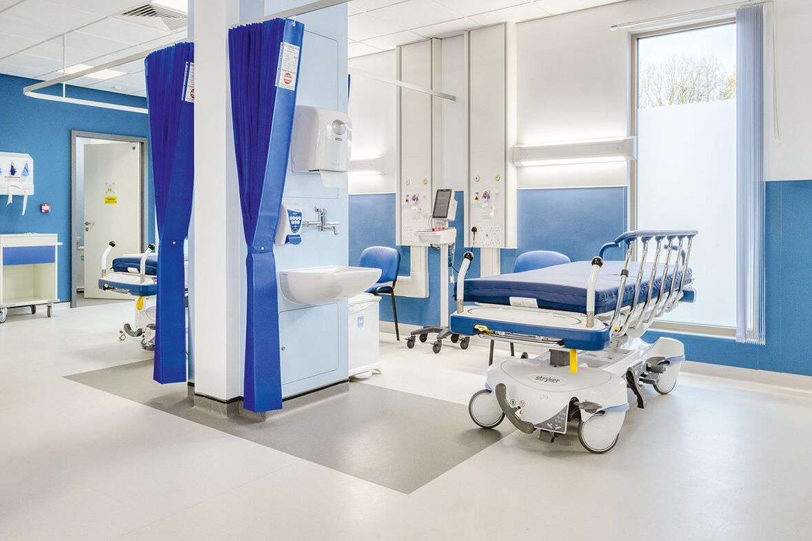 Polyflor Safety Vinyl Flooring - NHS Case Study 